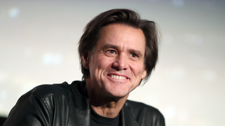 Jim Carrey smiling