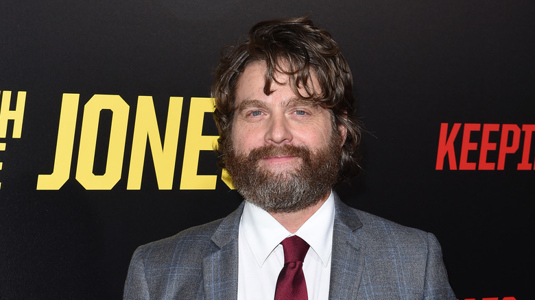 Zach Galifianakis on red carpet