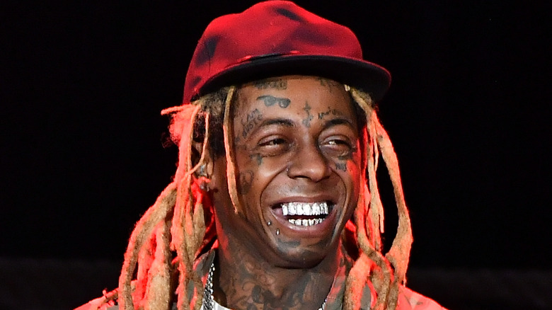 Lil Wayne laughing