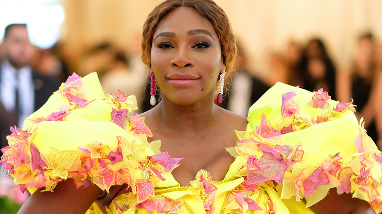 Serena Williams smiling 