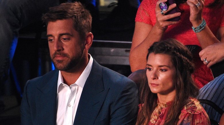 Aaron Rodgers and Danica Patrick