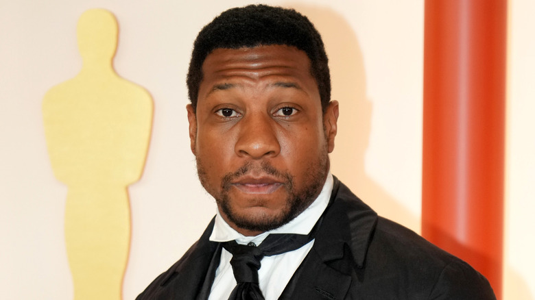 Jonathan Majors attending the 95th Annual Academy Awards