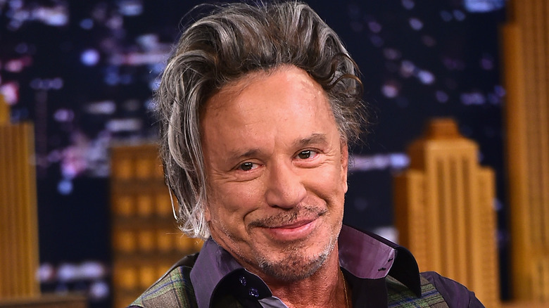 Mickey Rourke on TV