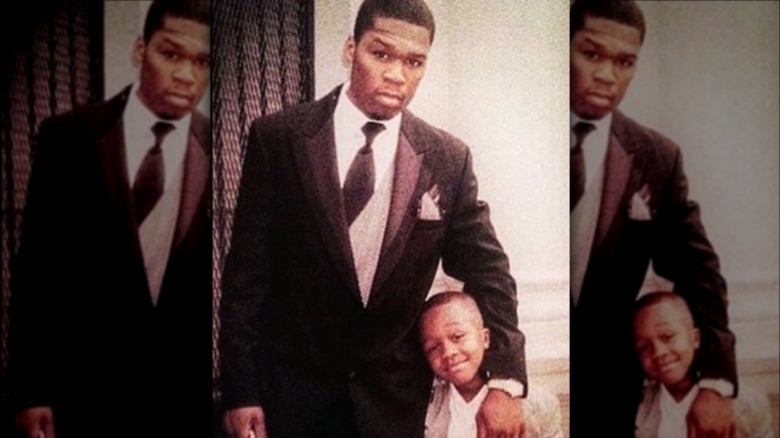 50 Cent embraces Marquise Jackson