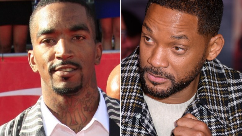 JR Smith, left, has criticized Will Smith, right