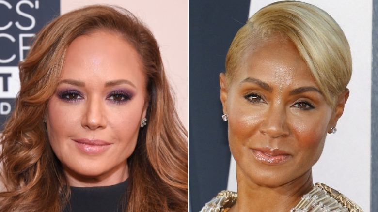 Leah Remini (left) and Jada Pinkett Smith (right) argued over Scientology