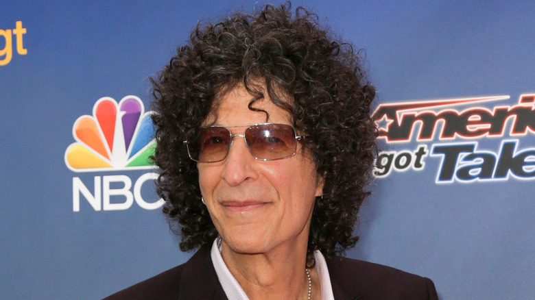 Howard Stern posing