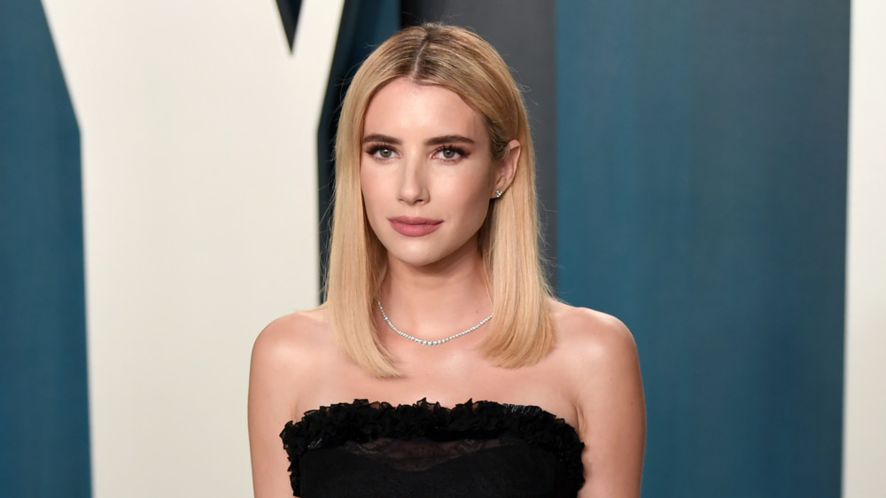 Emma Roberts Vanity Fair Oscars party red carpet