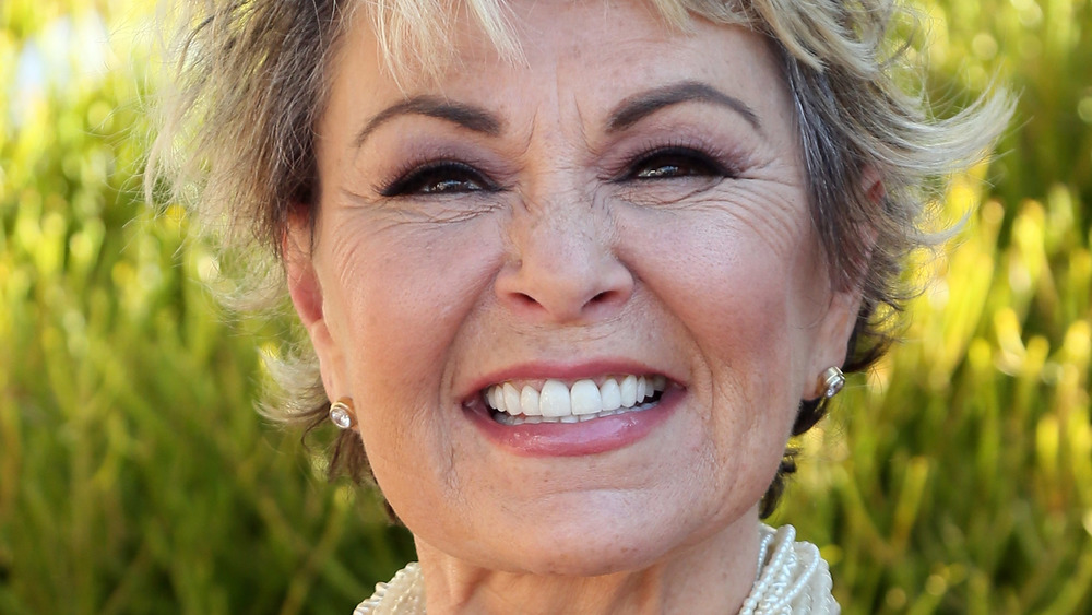 Roseanne Barr smiling 