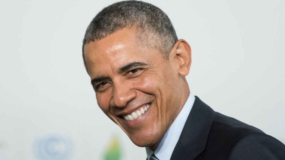 Barack Obama big smile