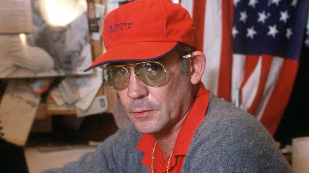 Hunter S. Thompson red hat