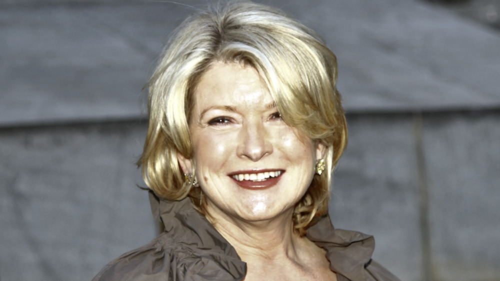 Martha Stewart smiling