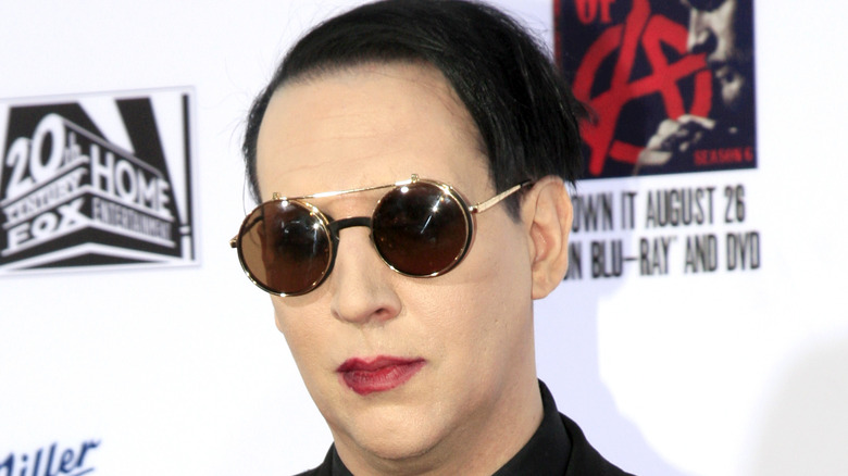 Marilyn Manson at an event