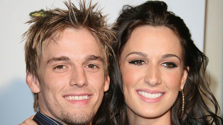 Aaron Carter and Angel Carter