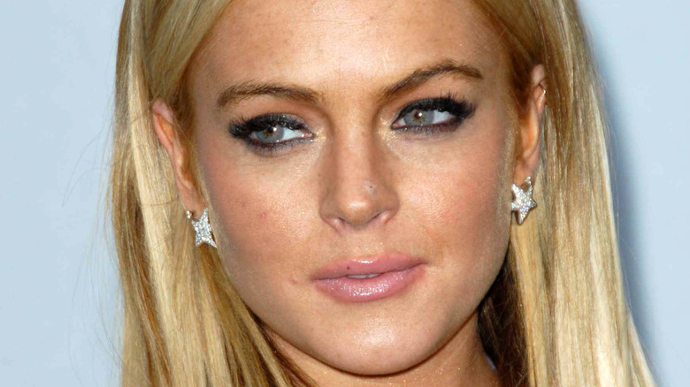 Lindsay Lohan at an event 