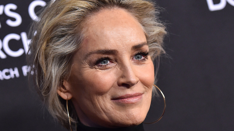 Sharon Stone at an event 