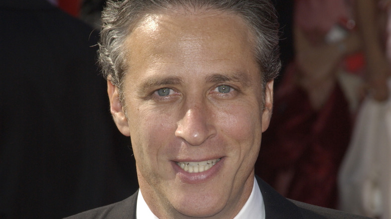 Jon Stewart smiling