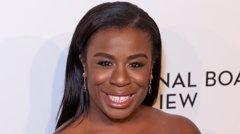 Uzo Aduba smiling