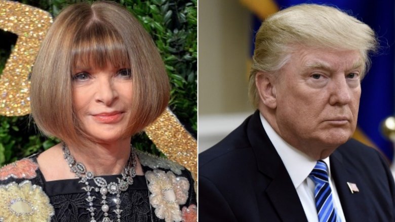 Anna Wintour & Donald Trump​