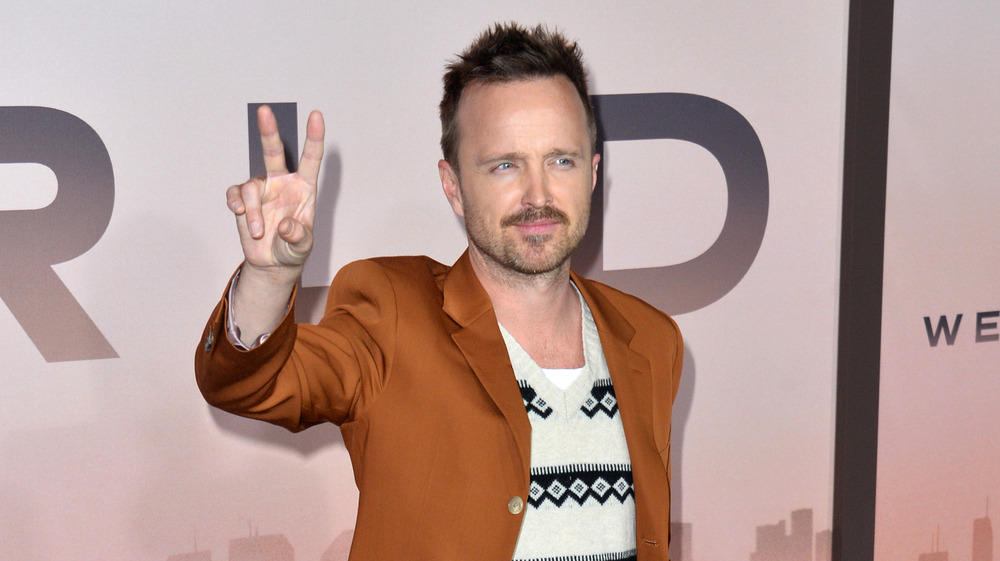 Aaron Paul at a premiere