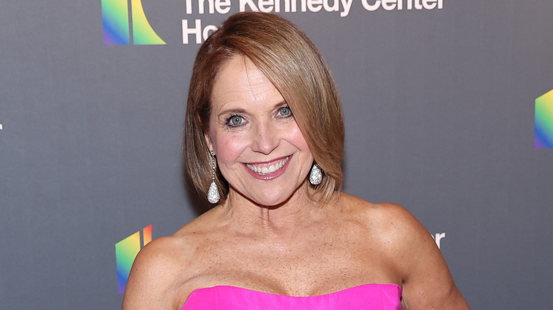 Katie Couric smiling