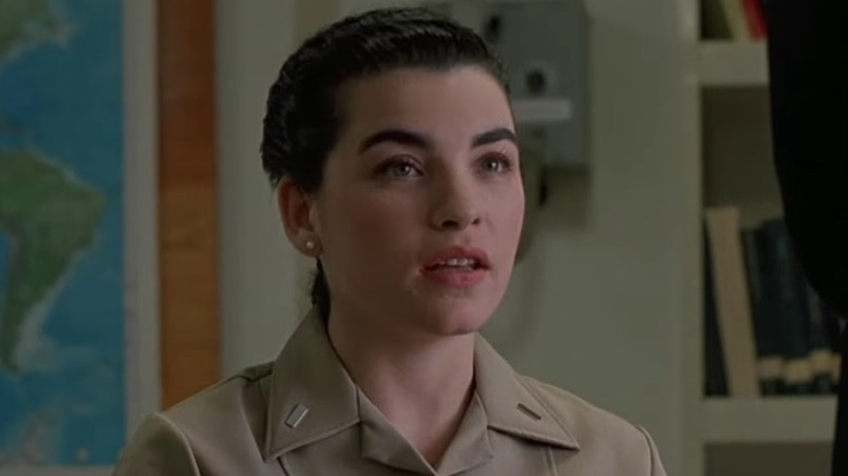 Julianna Margulies being interrogated