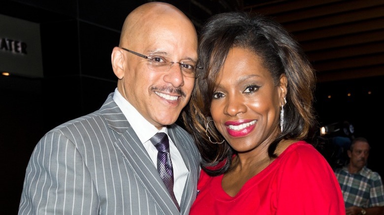 Senator Vincent Hughes, Sheryl Lee Ralph smiling