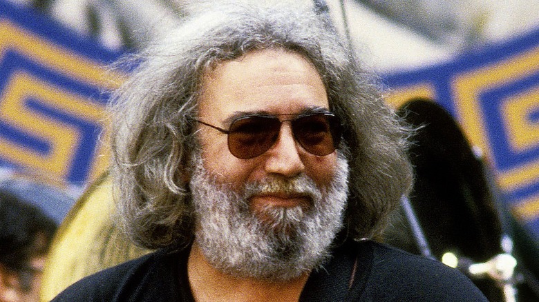 Jerry Garcia performing