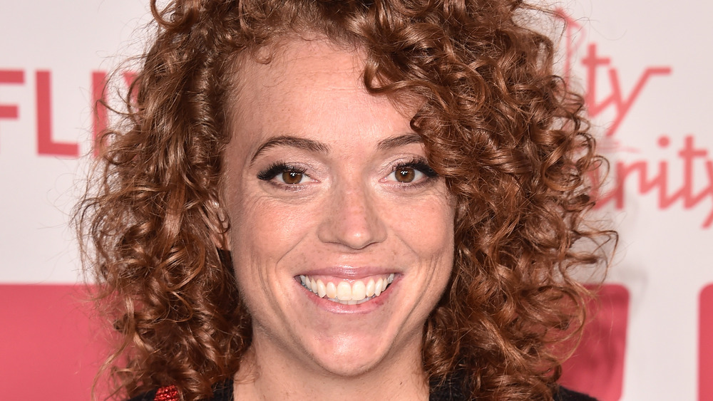 Michelle Wolf at a charity event