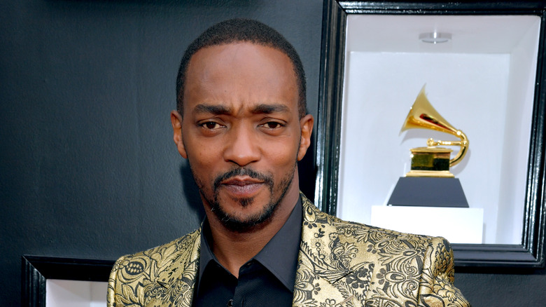 Anthony Mackie at the Grammys