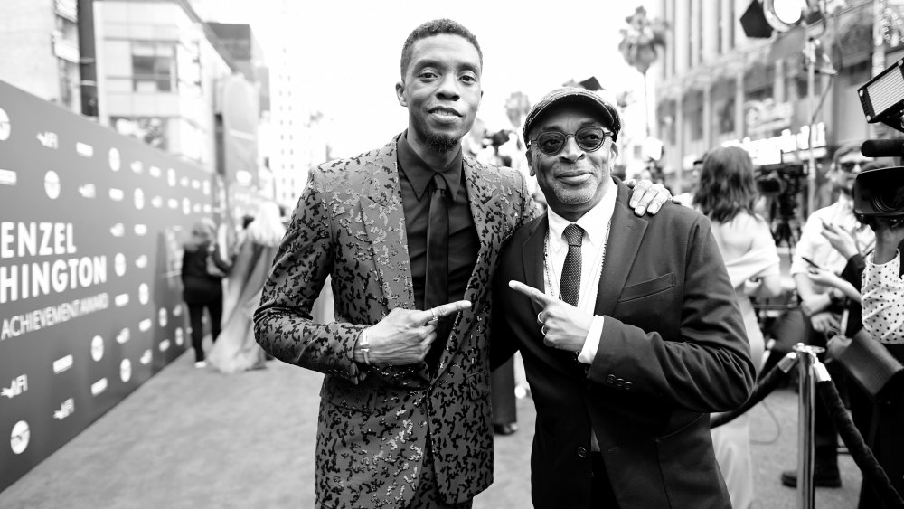 Chadwick Boseman  Spike Lee 