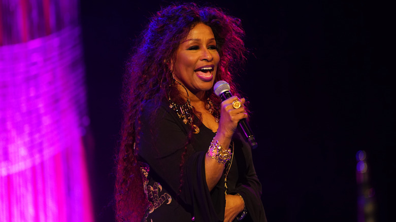 Chaka Khan singing 