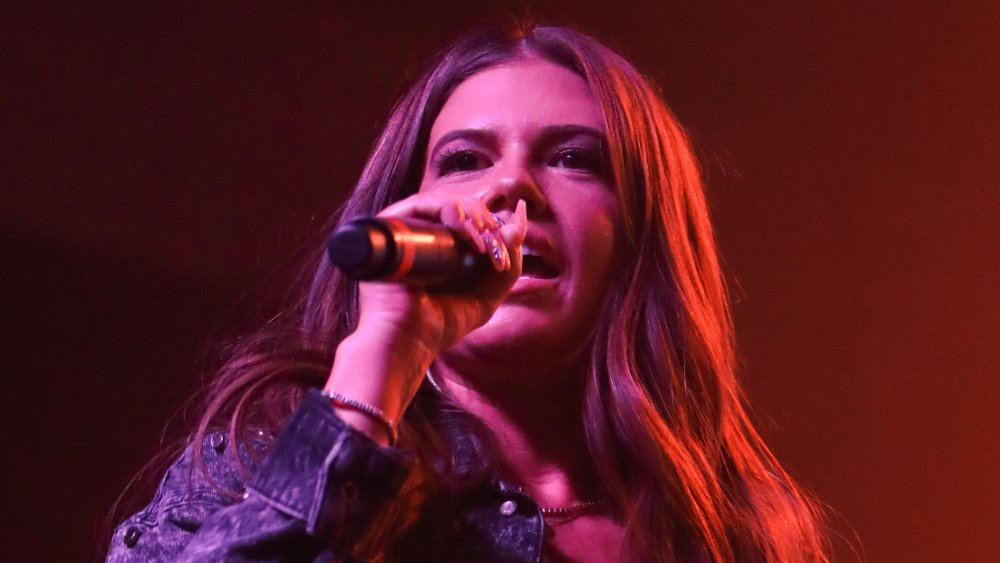 Chanel West Coast performing at a benefit concert in 2019