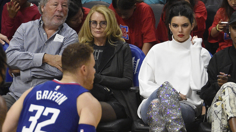 Kendall Jenner at Blake Griffin's game