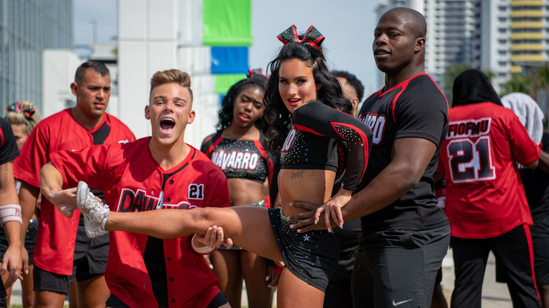 Gabi Butler and TT Barker in Cheer