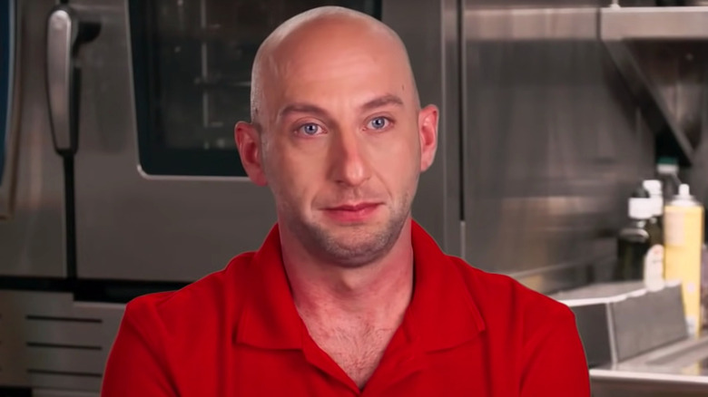 Chef Mathew Shea in a scene from Below Deck Med 