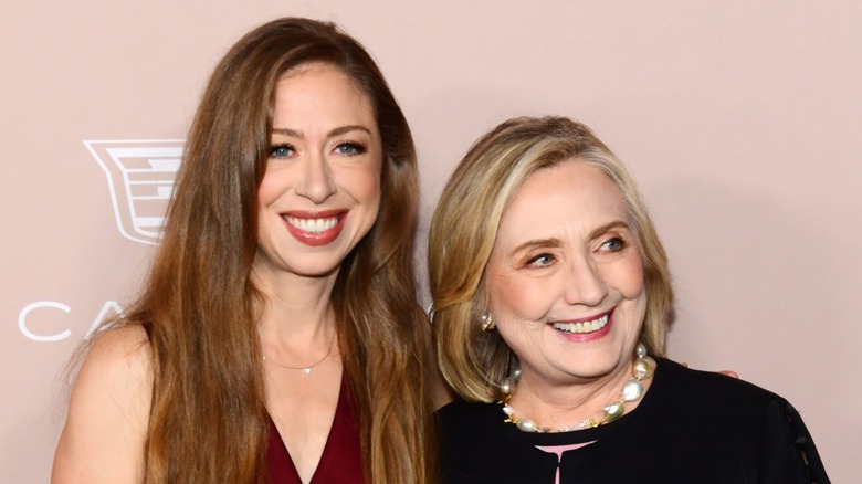 Chelsea and Hillary Clinton