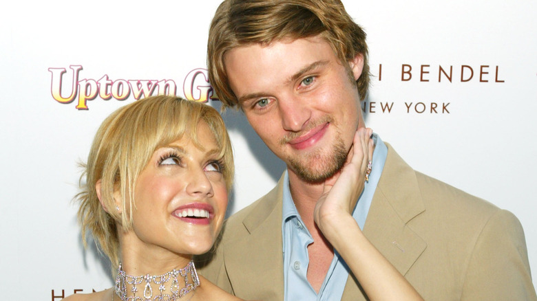 Brittany Murphy and Jesse Spencer attend the premiere of "Uptown Girls"