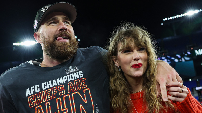 Taylor Swift and Travis Kelce