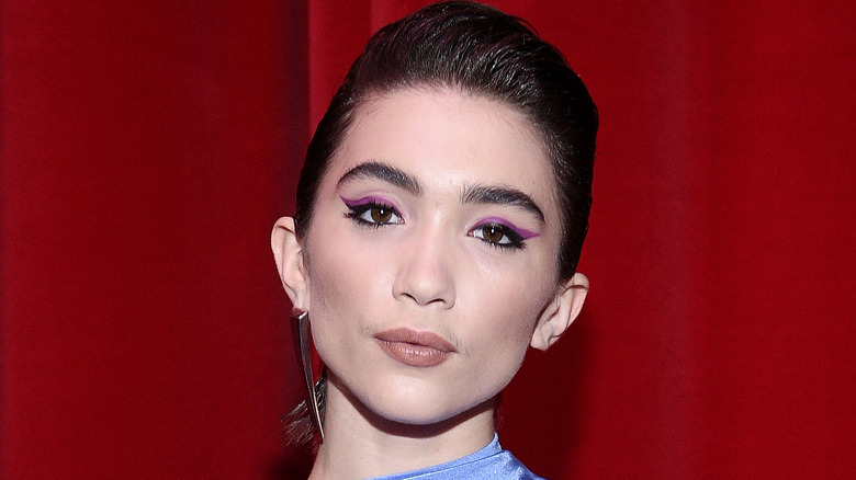 Rowan Blanchard wearing spike earring