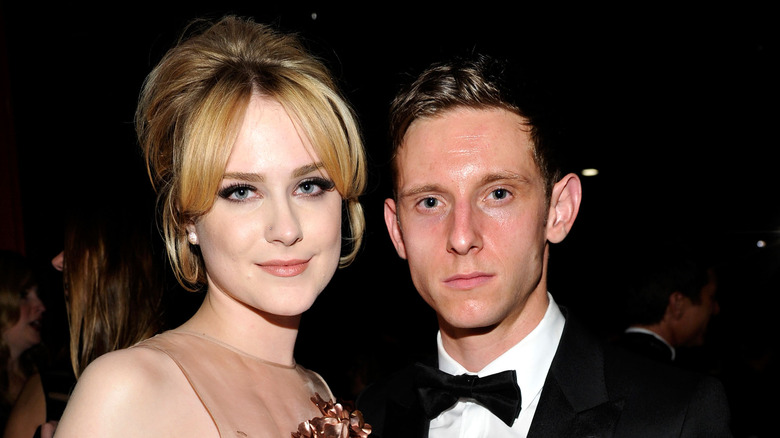 Evan Rachel Wood, Jamie Bell posing