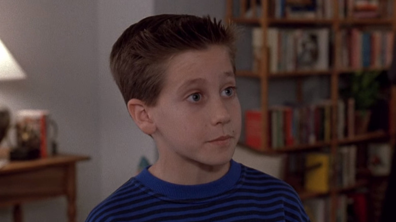 Young Jake Gyllenhaal in City Slicker, looking up