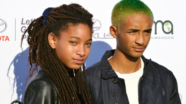 Willow and Jaden Smith