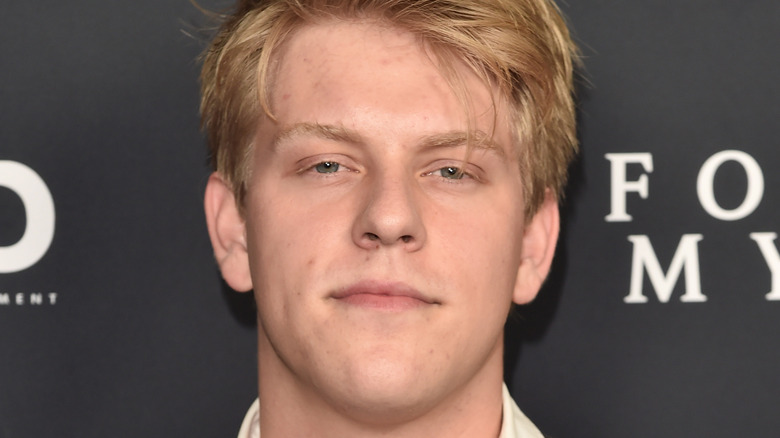 Jackson Odell looking at camera