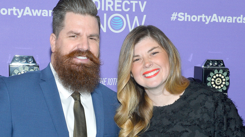 Andy Meredith (L) and Candis Meredith attend the 10th Annual Shorty Awards 2018