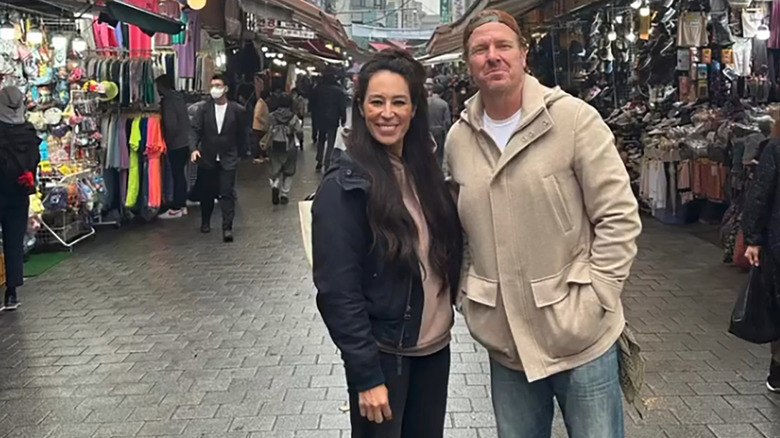 Joanna and Chip Gaines in South Korea