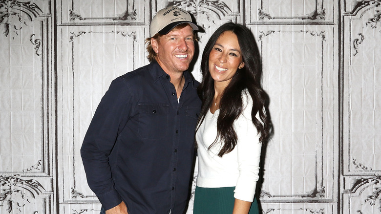 Chip and Joanna Gaines smiling