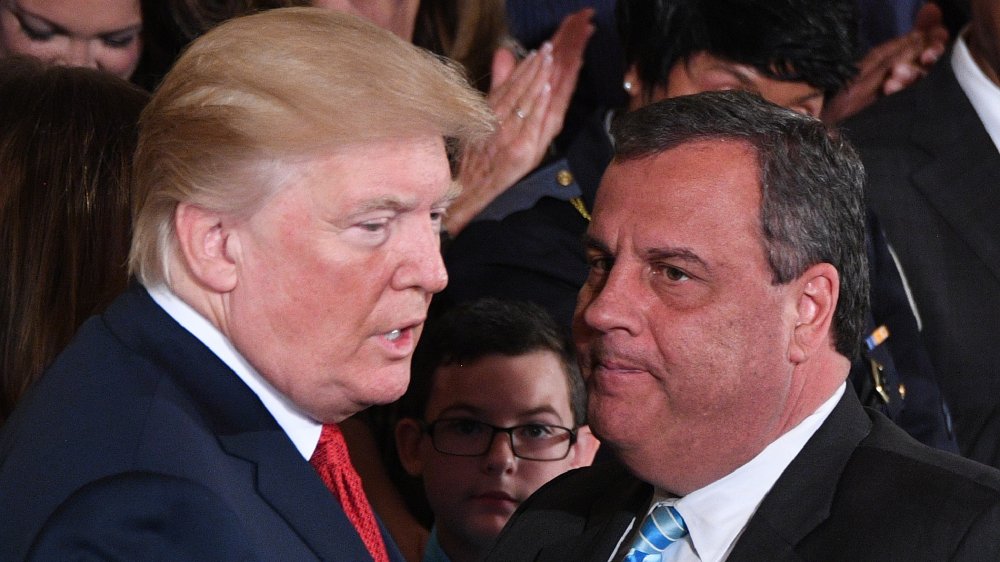 Chris Christie and Donald Trump 