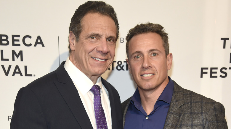 Andrew and Chris Cuomo at Tribeca Film Festival