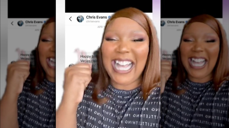 Lizzo TikTok screenshot